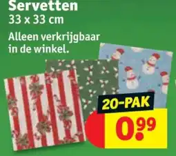 Kruidvat Servetten aanbieding
