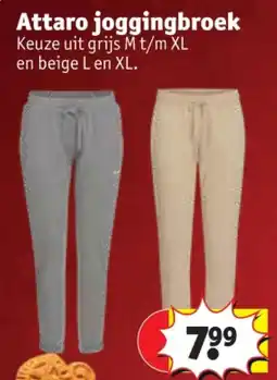 Kruidvat Attaro joggingbroek aanbieding