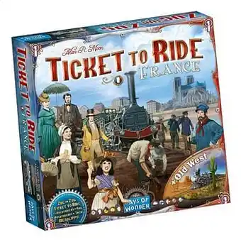 Dreamland Ticket to Ride France + Old West ENG aanbieding