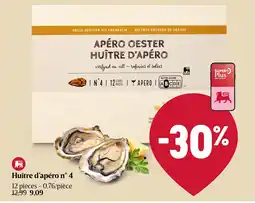 Delhaize Huître d'apéro n° 4 aanbieding