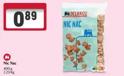 Delhaize Nic Nac aanbieding