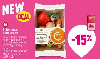 Delhaize Boîte repas pour soupe aanbieding
