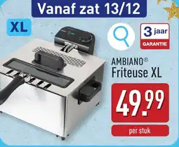 ALDI Ambiano Friteuse XL aanbieding