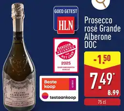 ALDI Prosecco rosé Grande Alberone DOC aanbieding