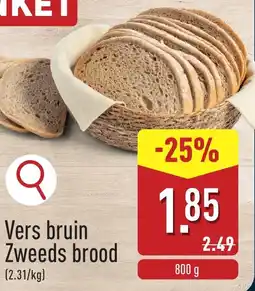 ALDI Vers bruin Zweeds brood aanbieding