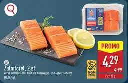 ALDI Zalmforel aanbieding