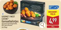 ALDI Gourmet finest cuisine garnaalballetjes aanbieding