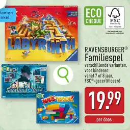 ALDI Ravensburger Familiespel aanbieding