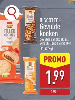 ALDI Biscotto Gevulde koeken aanbieding