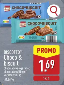 ALDI Biscotto choco & biscuit aanbieding