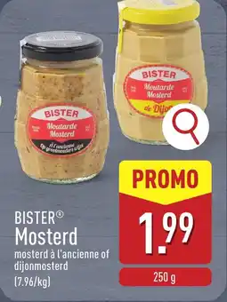 ALDI Bister mosterd aanbieding
