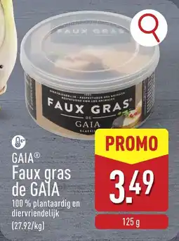 ALDI Faux gras de gaia aanbieding