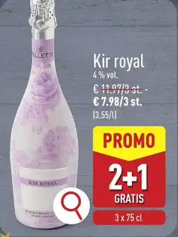 ALDI Kir royal aanbieding