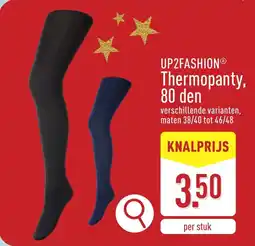 ALDI UP2FASHION Thermopanty aanbieding