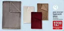 ALDI Home creation superzacht deken aanbieding