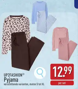 ALDI UP2FASHION Pyjama aanbieding