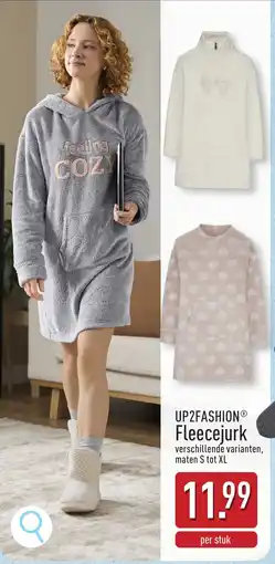ALDI UP2FASHION Fleecejurk aanbieding