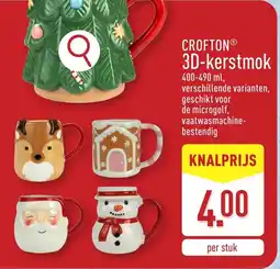 ALDI Crofton 3D kerstmok aanbieding