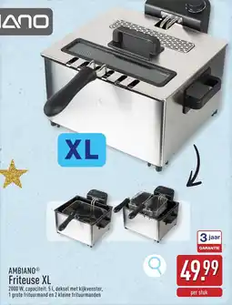 ALDI Ambiano Friteuse XL aanbieding