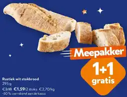OKay Rustiek wit stokbrood 295 g aanbieding