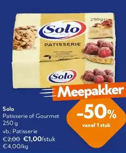 OKay Solo Patisserie of Gourmet 250 g aanbieding