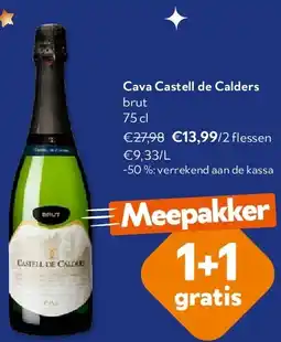 OKay Cava Castell de Calders brut 75 cl aanbieding