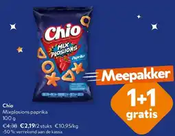 OKay Chio Mixplosions paprika 100 g aanbieding