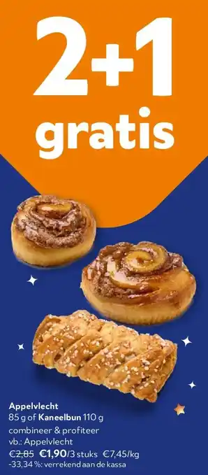 OKay Appelvlecht 85 g aanbieding