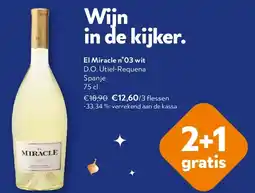 OKay El Miracle n°03 wit D.O. Utiel-Requena Spanje 75 cl aanbieding