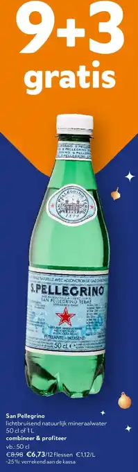 OKay San Pellegrino lichtbruisend natuurlijk mineraalwater 50 cl aanbieding