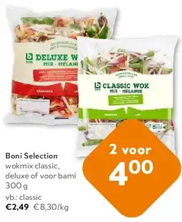 OKay Boni Selection wokmix classic, deluxe of voor bami 300 g aanbieding