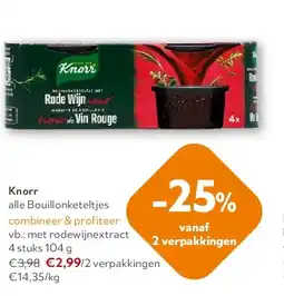 OKay Knorr alle Bouillonketeltjes aanbieding