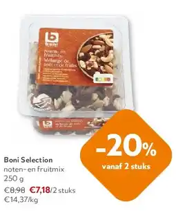 OKay Boni Selection noten- en fruitmix 250 g aanbieding