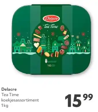 Delacre Tea Time koekjesassortiment 1 kg