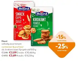 OKay krokant toast fijn gekruid 100 g aanbieding