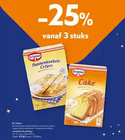 OKay Dr. Oetker mix voor cake 400 g aanbieding