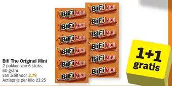 Albert Heijn Bifi The Original Mini aanbieding
