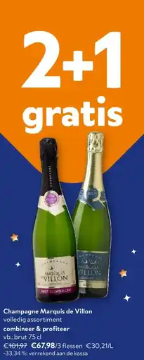 OKay Champagne Marquis de Villon aanbieding