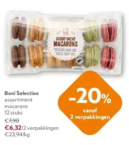 OKay Boni Selection assortiment macarons 12 stuks aanbieding