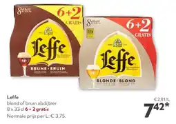 OKay Leffe blond of bruin abdijbier aanbieding