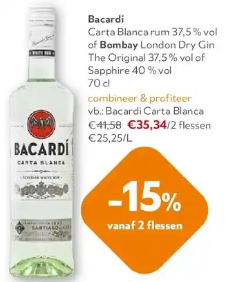 OKay Bacardi Carta Blanca aanbieding