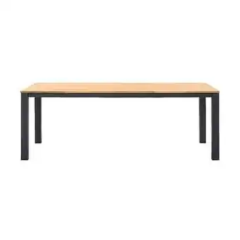 Leen Bakker Le Sud tuintafel Verdon - naturelkleur/grijs - 170x95x76 cm - Leen Bakker aanbieding