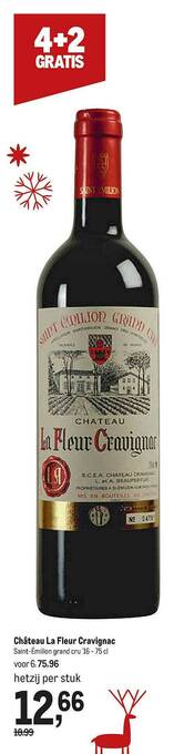 Makro Château La Fleur Cravignac aanbieding
