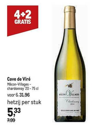 Cave De Viré Mâcon-villages-chardonnay