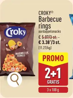 ALDI Croky barbecue rings aanbieding