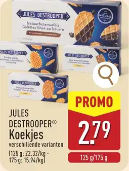 ALDI Jules destrooper koekjes aanbieding