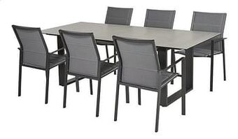 Dreamland Ocean tuinset Ely/Alayi Charcoal aanbieding