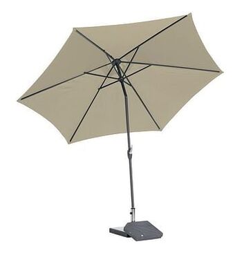 Dreamland Aluminium parasol diameter 3,5 m zand aanbieding