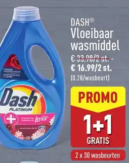 ALDI Dash vloeibaar wasmiddel aanbieding
