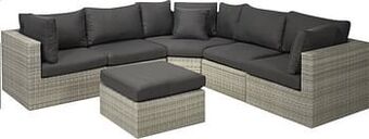 Suns Blue loungeset Ferro lichtgrijs